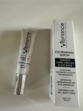 NWT Vibriance Eye Renewal Serum x2 - Targets Dark Circles & Eye Bags